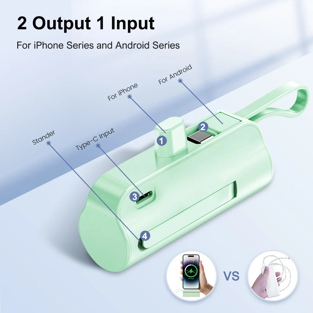 Portable Capsule Power Bank