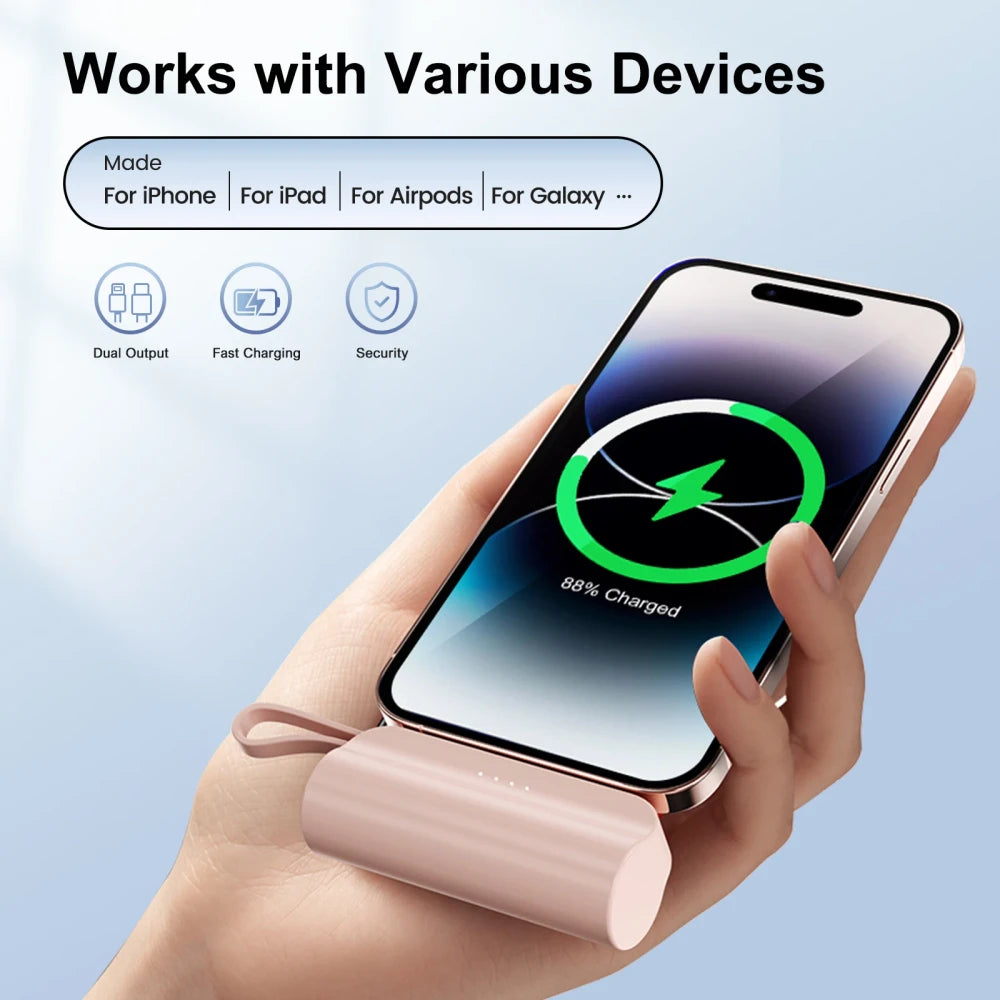 Portable Capsule Power Bank