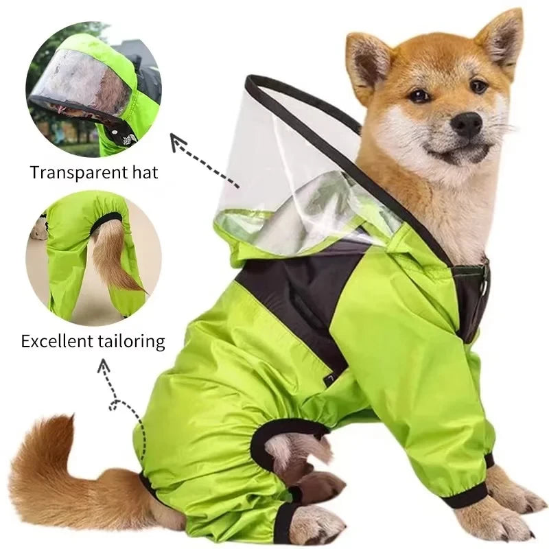 Waterproof Pet Raincoat