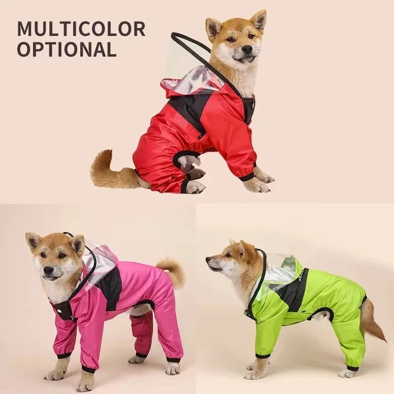 Waterproof Pet Raincoat