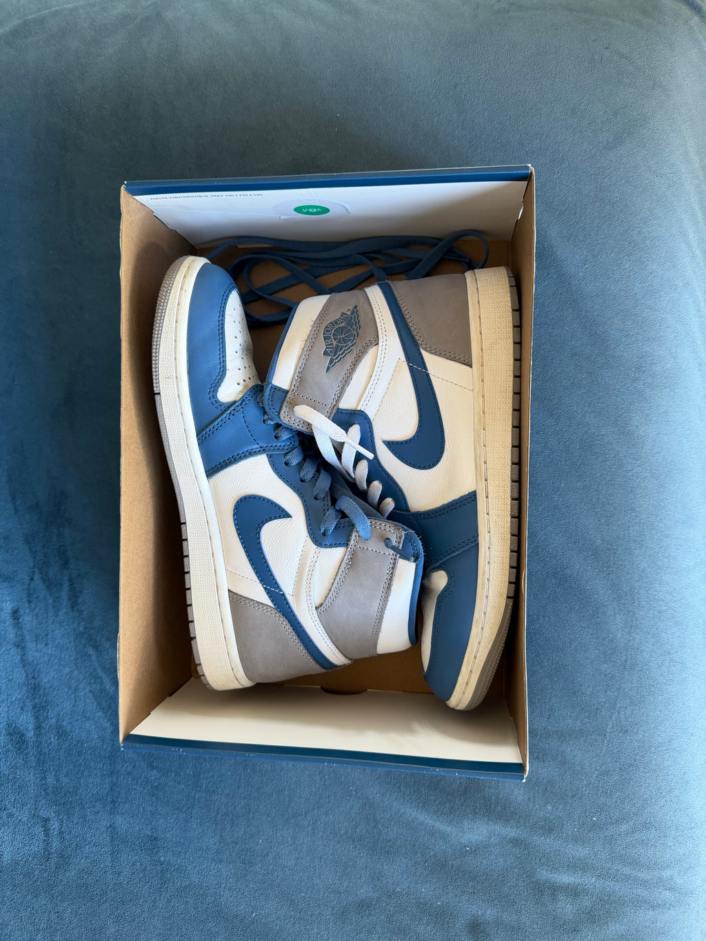 JORDAN 1 RETRO HIGH OG ( ROYAL BLUE & GRAY)