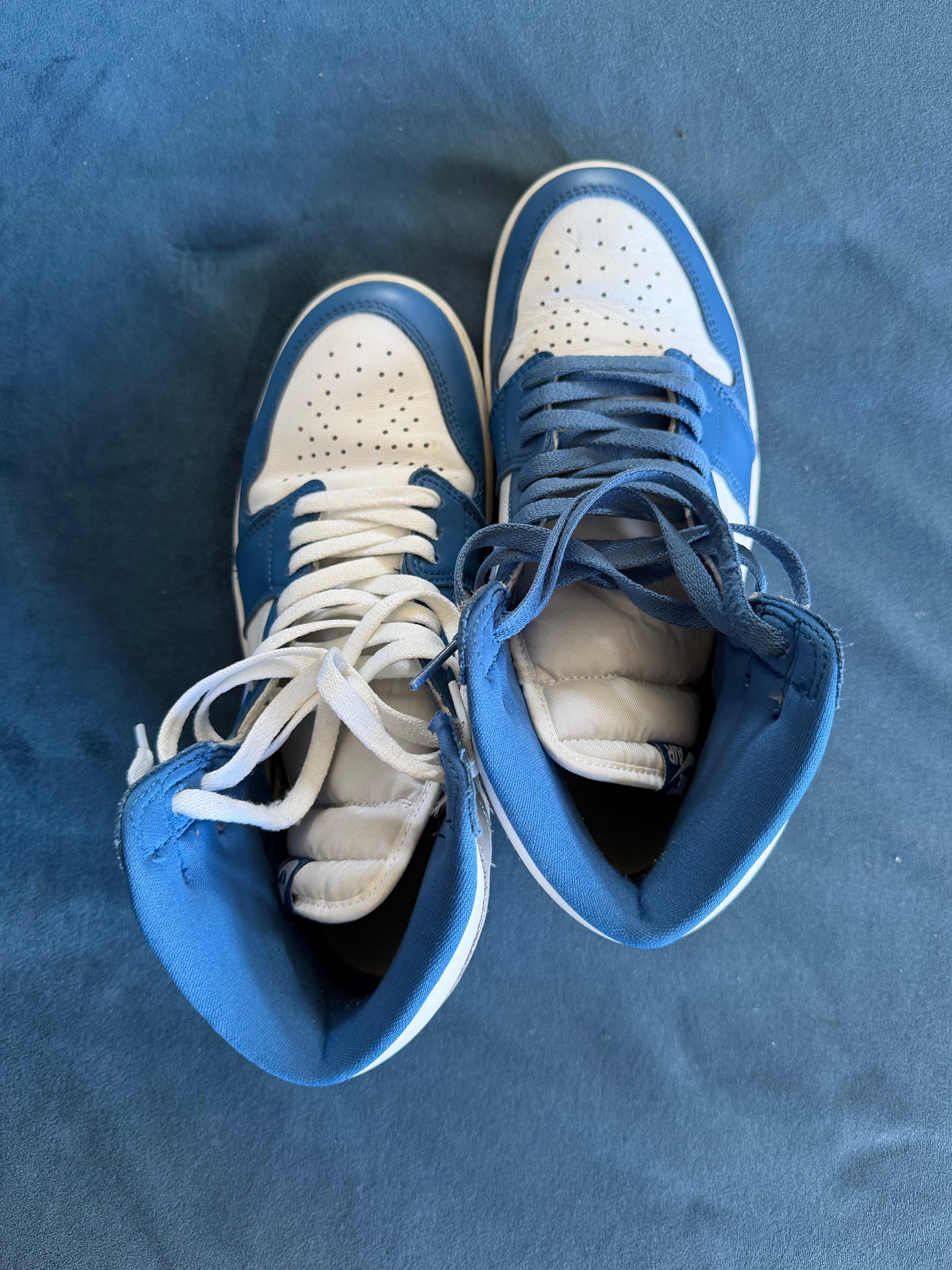 JORDAN 1 RETRO HIGH OG ( ROYAL BLUE & GRAY)