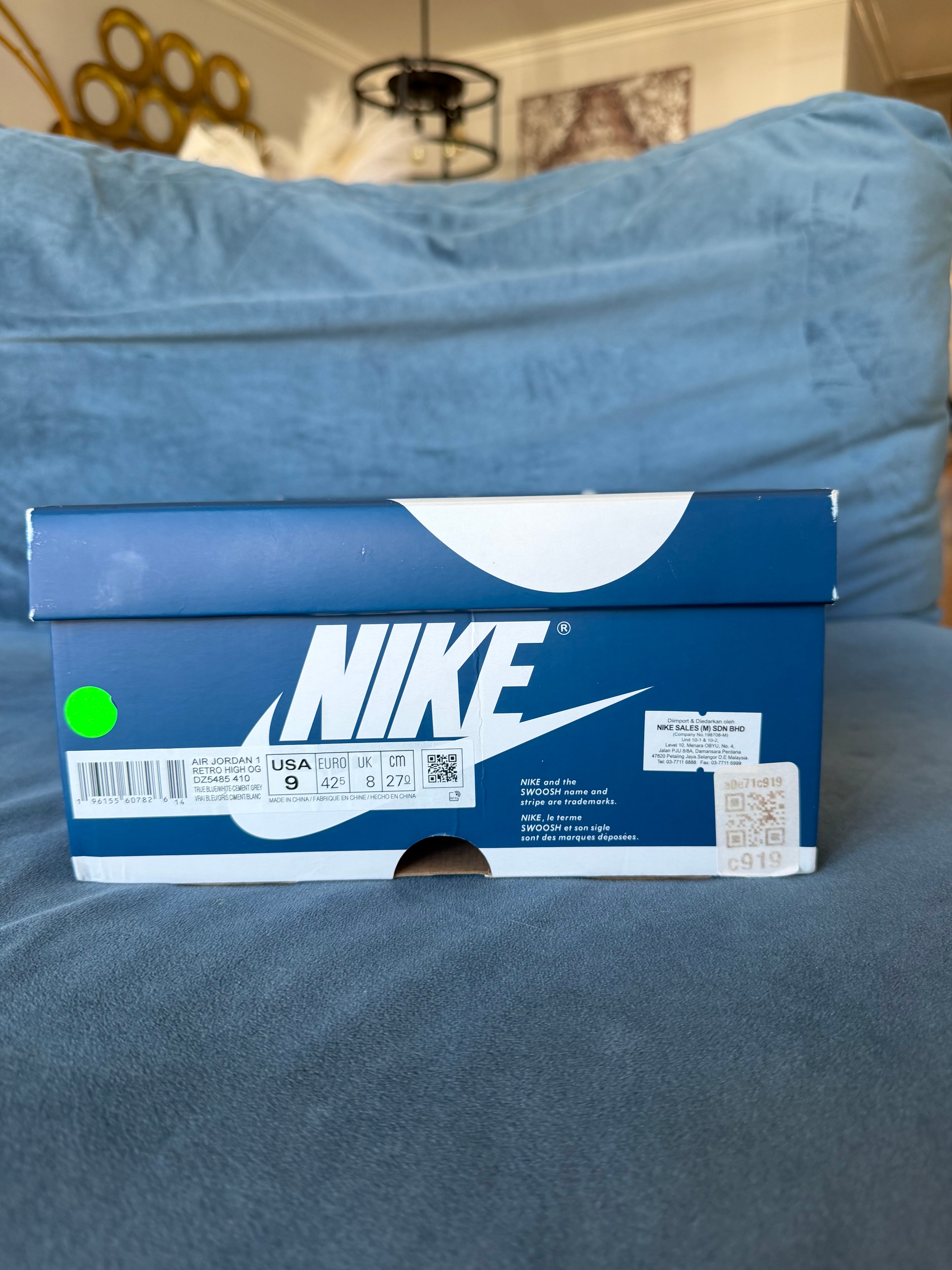 JORDAN 1 RETRO HIGH OG ( ROYAL BLUE & GRAY)